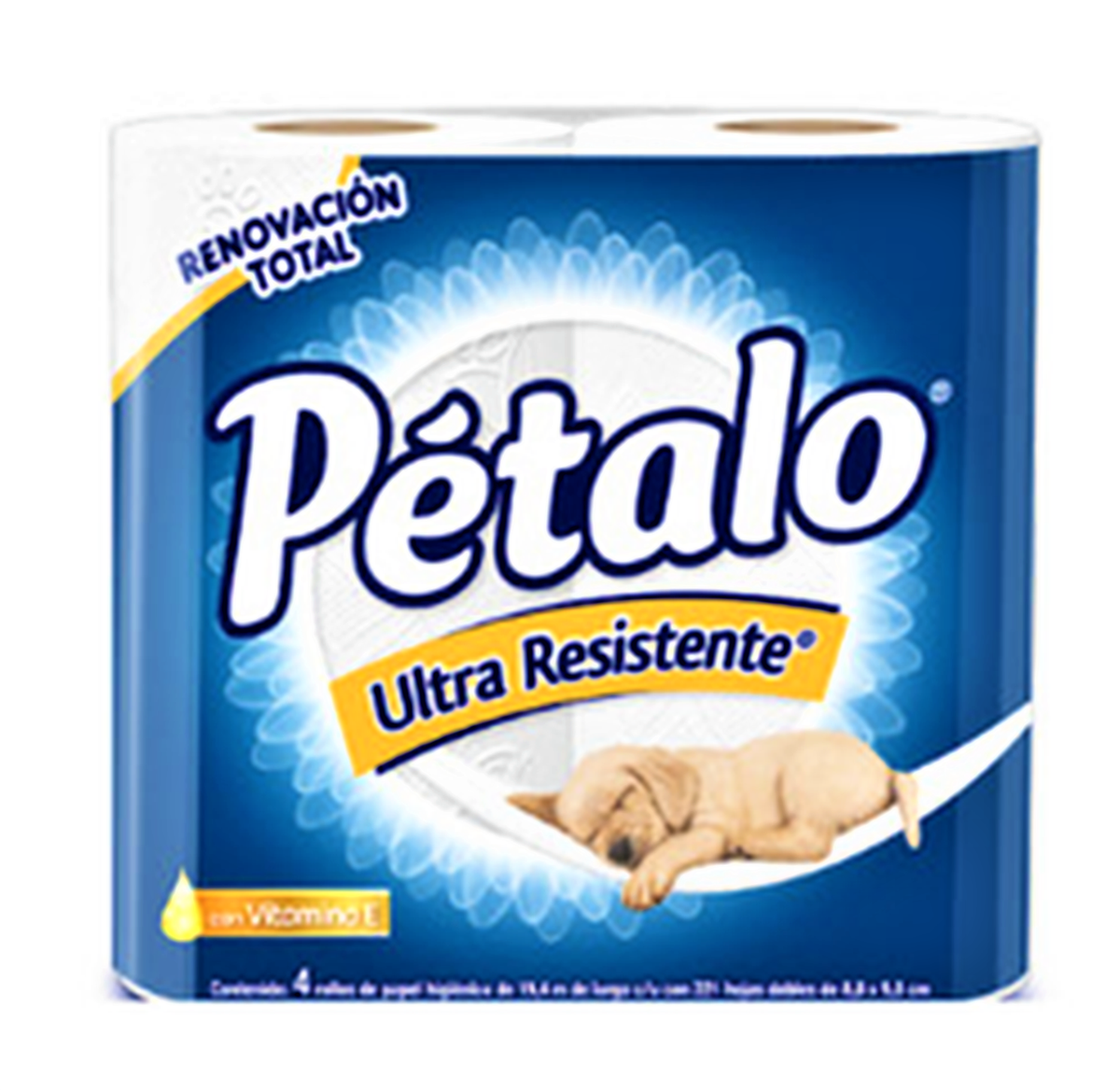 Papel Higiénico Pétalo Ultra Resistente Pza. 4U – Súper La Violeta