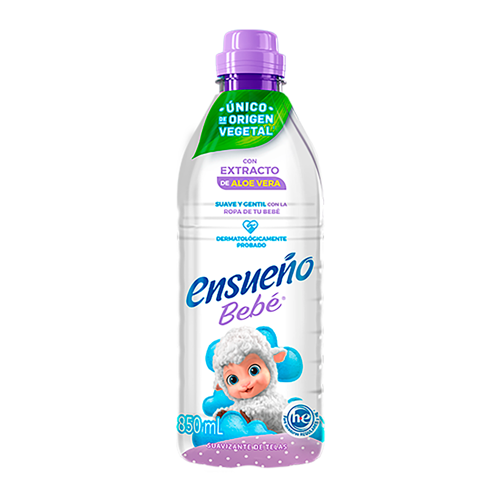 Suavizante Ensueño Zero Enjuague 5 en 1 Bebé 850 ml – Súper La Violeta