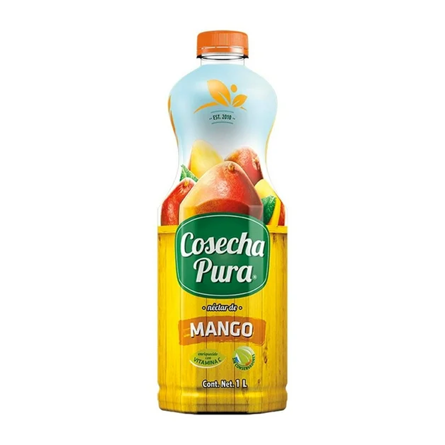 JUGO NECTAR COSECHA PURA 1LT MANGO – Súper La Violeta