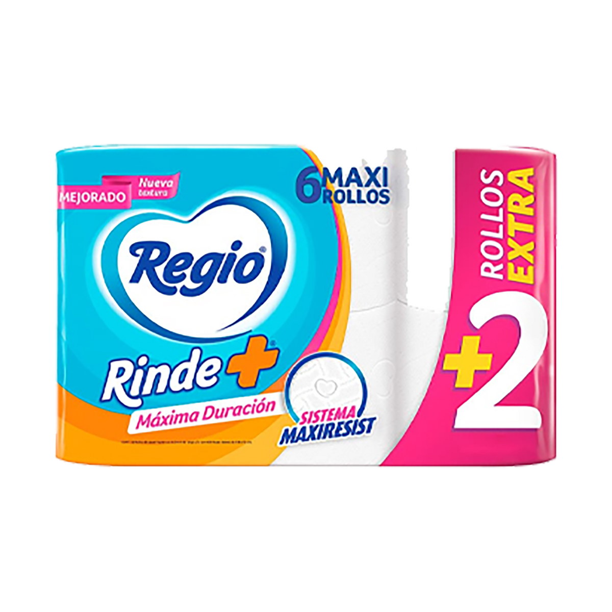 Papel Higiénico Regio Rinde+ 4U+2U/375H – Súper La Violeta