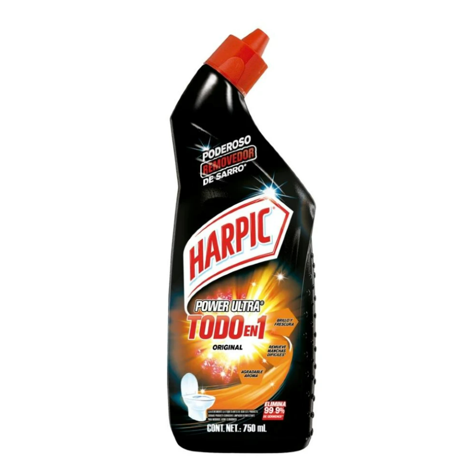 Limpiador de Baños Líquido Harpic Frescura del Hogar 750ml