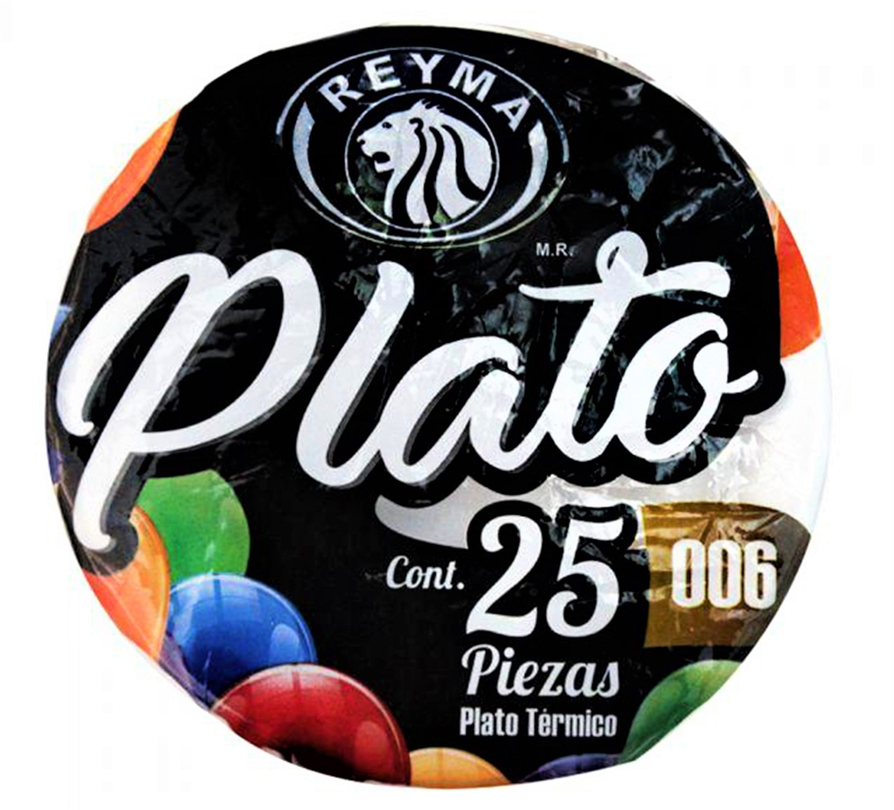 Plato Reyma Pastelero Térmico #6 P/25U – Súper La Violeta