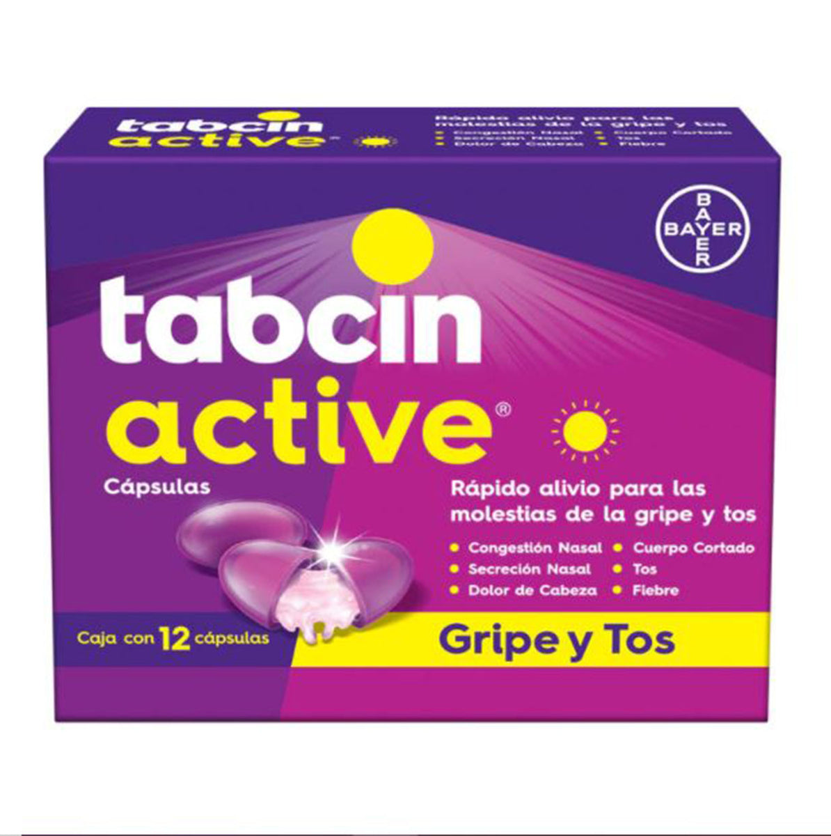 Tabcin Active Paq. 12 U – Súper La Violeta